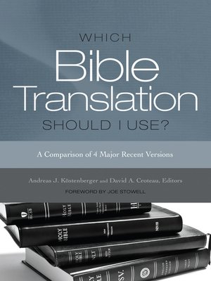 cover image of Which Bible Translation Should I Use?